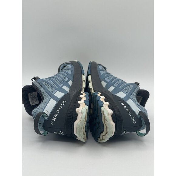 Salomon XA Pro 3D Blue Shoes Hiking Running Trail Size 6.5 Do Not Include Insole - Picture 4 of 9